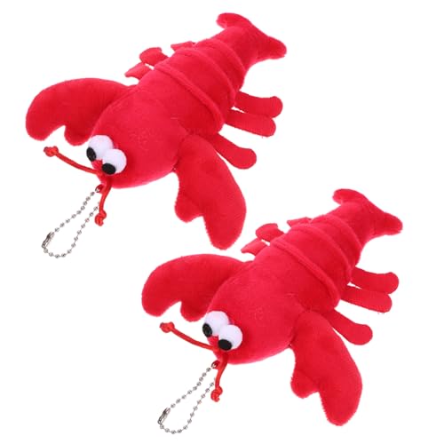 Toyvian 1 Stück Hummer-Plüsch-Puppe wohnaccessoires Tierisches Plüschtier spielzeuge puppenaugen mini Kuscheltier Krebse Plüschspielzeuganhänger PP Baumwolle rot Toyvian 1 Stück Hummer-Plüsch-Puppe wohnaccessoires Tierisches Plüschtier spielzeuge puppenaugen mini Kuscheltier Krebse Plüschspielzeuganhänger PP Baumwolle rot von Toyvian