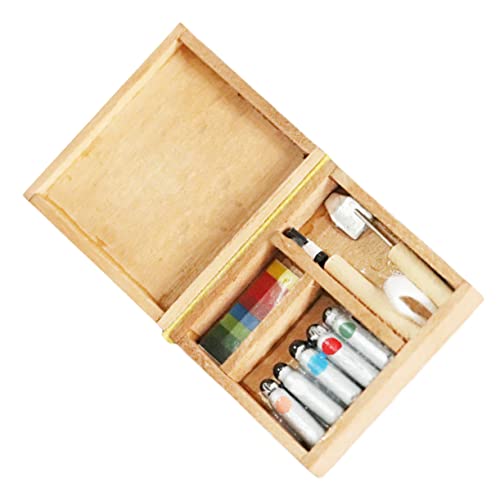 Toyvian 1 Stück Karton Mini Pigment Box für kinderspielzeug Children Toys Tabletop Decoration Practical Toy Fun Mini-Tischdekoration Miniaturspielzeug Mini-Dekoration Holz Toyvian 1 Stück Karton Mini Pigment Box für kinderspielzeug Children Toys Tabletop Decoration Practical Toy Fun Mini-Tischdekoration Miniaturspielzeug Mini-Dekoration Holz von Toyvian