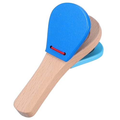 Toyvian 1 Stück Kastagnettenklöppel Aus Holz Musikinstrumente Für Kleinkinder Klappbrett Fingerkastagnetten Griffkastagnette Musikalisches Schlagzeug Bambus Toyvian 1 Stück Kastagnettenklöppel Aus Holz Musikinstrumente Für Kleinkinder Klappbrett Fingerkastagnetten Griffkastagnette Musikalisches Schlagzeug Bambus von Toyvian