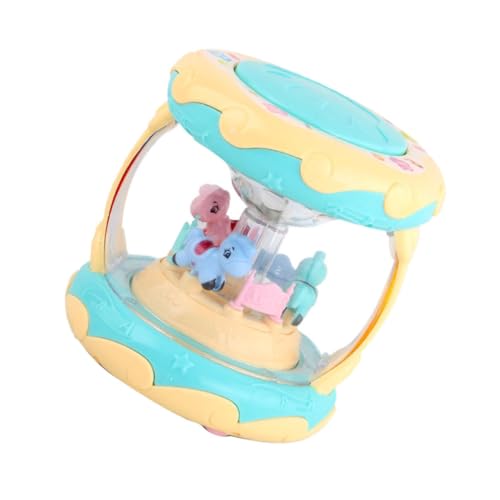 Toyvian 1 Stück Klatschende Trommeln des Trojanischen Pferdes interaktives holzspielzeug Cartoon-Karussell-Trommelspielzeug Licht- und Musikspielzeug Elektronisches Bauteil Toyvian 1 Stück Klatschende Trommeln des Trojanischen Pferdes interaktives holzspielzeug Cartoon-Karussell-Trommelspielzeug Licht- und Musikspielzeug Elektronisches Bauteil von Toyvian