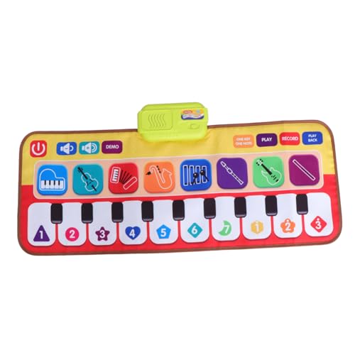 Toyvian 1 Stück Klavier Teppich Bildungsspielzeug Kinderspielzeug Tanzmatte Musikalische Klaviermatte Tastaturmatte Für Klavier Klaviermatte Keyboard-musikmatte Plastik Toyvian 1 Stück Klavier Teppich Bildungsspielzeug Kinderspielzeug Tanzmatte Musikalische Klaviermatte Tastaturmatte Für Klavier Klaviermatte Keyboard-musikmatte Plastik von Toyvian