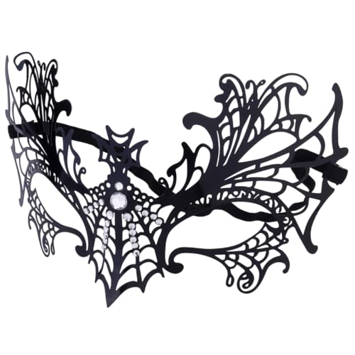 Toyvian 1 Stück Metall-Diamant-Eisen-Maske Halloweenkostüm Halloween für Erwachsene Halloween-Kostüme Cosplay Halloween Masken halloweenmaske Foto -Requisiten Halloween-Requisiten Black Toyvian 1 Stück Metall-Diamant-Eisen-Maske Halloweenkostüm Halloween für Erwachsene Halloween-Kostüme Cosplay Halloween Masken halloweenmaske Foto -Requisiten Halloween-Requisiten Black von Toyvian