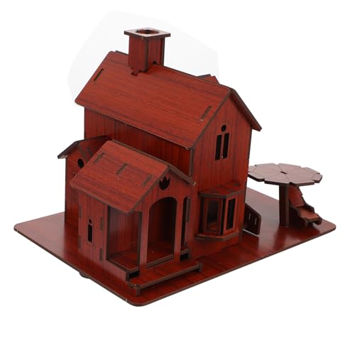 Toyvian 1 Stück Montieren Sie EIN Hausmodell Puzzle-Technik Bauhandwerk Spielmontagemodell Puzzle-Modell Pädagogische Montagerätsel Mini-rätsel Für Bausätze Brown Holz Toyvian 1 Stück Montieren Sie EIN Hausmodell Puzzle-Technik Bauhandwerk Spielmontagemodell Puzzle-Modell Pädagogische Montagerätsel Mini-rätsel Für Bausätze Brown Holz von Toyvian