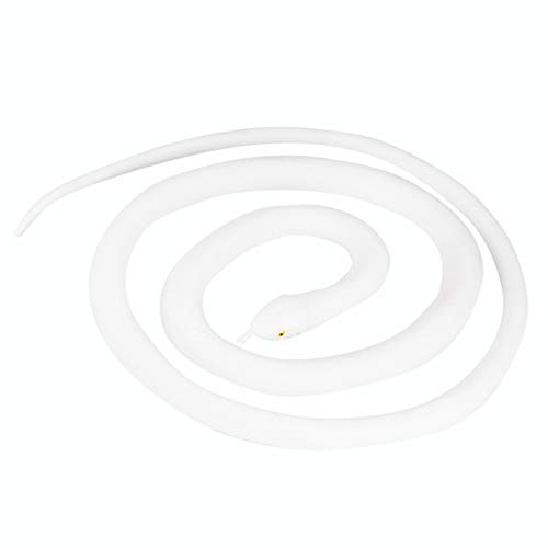 Toyvian 1 Stück Realistische Gummischlange 47. 2 Zoll Gefälschte Schlange Weiße Schlange Spielzeug Lebensechte Schlange Für Gartenrequisiten Streiche Halloween Dekoration Toyvian 1 Stück Realistische Gummischlange 47. 2 Zoll Gefälschte Schlange Weiße Schlange Spielzeug Lebensechte Schlange Für Gartenrequisiten Streiche Halloween Dekoration von Toyvian