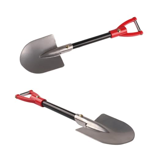 Toyvian 1 Stück Schaufelmodell Aus Metall Dekorative Schaufel Rc Auto Schaufel Shover- Für Rc-Autos Schaufel Modell von Toyvian