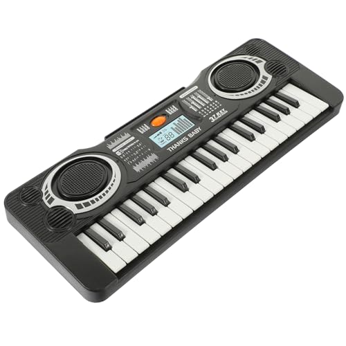 Toyvian 1 Stück Simulation E-Piano kinderinstrumente musikinstrumente Keyboards Klavier Lernspielzeug für Klavier für Kleinkind Musikpädagogisches Abs Black Toyvian 1 Stück Simulation E-Piano kinderinstrumente musikinstrumente Keyboards Klavier Lernspielzeug für Klavier für Kleinkind Musikpädagogisches Abs Black von Toyvian