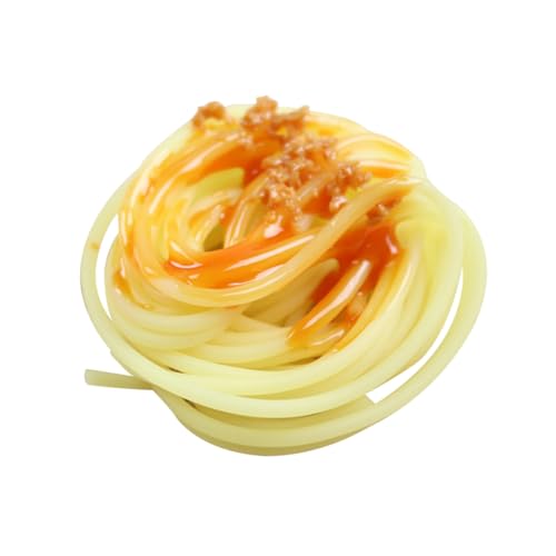 Toyvian 1 Stück Simulierte Spaghetti Dekoration Kunstvolles Fake Food für Restaurant Vitrinen Tischdeko Fotorequisiten Küchen und Wohnaccessoires Toyvian 1 Stück Simulierte Spaghetti Dekoration Kunstvolles Fake Food für Restaurant Vitrinen Tischdeko Fotorequisiten Küchen und Wohnaccessoires von Toyvian
