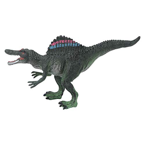 Toyvian 1 Stück Stachelrücken-Drachen Hand Garagen-Kits Simuliertes Dinosaurierspielzeug Desktop-Dekoration Dinosaurier-Modell DIY -Handwerk Simulation Von Wildtieren Plastik Brown von Toyvian