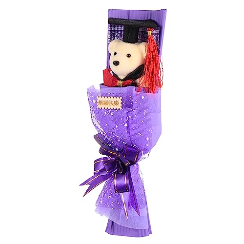 Toyvian 1 Stück Strauß pummeluff Kuscheltier et Kuscheltier Souvenir Sets Present Sets Abschluss Bär Mädchen Gruß Abschlussbärenschild tragen Abschlussbouquet Stoff Violett Toyvian 1 Stück Strauß pummeluff Kuscheltier et Kuscheltier Souvenir Sets Present Sets Abschluss Bär Mädchen Gruß Abschlussbärenschild tragen Abschlussbouquet Stoff Violett von Toyvian