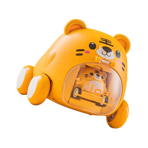 Toyvian 1 Stück Süßes Haustier Katapult Autospielzeug Kinderspielzeug Autospielzeug Mini Spielzeugautos Lustiges Fahrzeugspielzeug Lernspielzeug Zurückziehspielzeug Auto von Toyvian