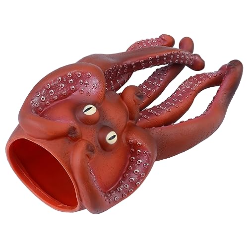 Toyvian 1 Stück Tier Handpuppe Oktopus Handpuppe Tierhandpuppe Coffee Umweltfreundliches Kunststoff-PVC Toyvian 1 Stück Tier Handpuppe Oktopus Handpuppe Tierhandpuppe Coffee Umweltfreundliches Kunststoff-PVC von Toyvian