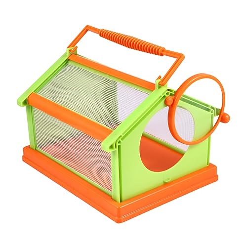 Toyvian 1 Stück Tragbarer Insektenbeobachtungskäfig Fänger Insektenbeobachter Sammeln Spinne Handlicher Insektenkäfig Insektenbox mit Lupe Zuschauerkäfige Beobachtungskäfige Plastik Green Toyvian 1 Stück Tragbarer Insektenbeobachtungskäfig Fänger Insektenbeobachter Sammeln Spinne Handlicher Insektenkäfig Insektenbox mit Lupe Zuschauerkäfige Beobachtungskäfige Plastik Green von Toyvian