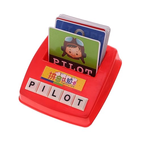 Toyvian 1 Stück für kinderspielzeug spielzeuge für kinderknallzeug Educational Toys Wortschatz Rechtschreibspiel pädagogisches Hölzern Toyvian 1 Stück für kinderspielzeug spielzeuge für kinderknallzeug Educational Toys Wortschatz Rechtschreibspiel pädagogisches Hölzern von Toyvian