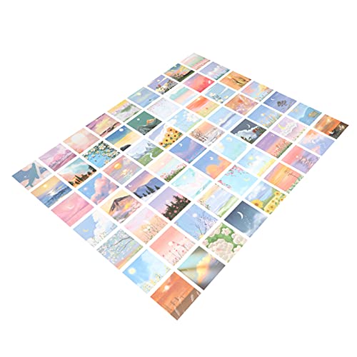 Toyvian Süße Kawaii-Aufkleber – 60 Stück Landschafts-ölgemälde-Aufkleber Perfekt Für Scrapbooking Und Heimdekoration Toyvian Süße Kawaii-Aufkleber – 60 Stück Landschafts-ölgemälde-Aufkleber Perfekt Für Scrapbooking Und Heimdekoration von Toyvian