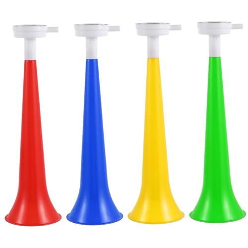 Toyvian 10 . Plastikhornspielzeug Vuvuzela Trompetenhorn jubelnde Stütztrompete Abschlussjubel Jubelnde Requisiten Trompetenspielzeug für Kleinkinder -Trompete Zufällige Farbe Toyvian 10 . Plastikhornspielzeug Vuvuzela Trompetenhorn jubelnde Stütztrompete Abschlussjubel Jubelnde Requisiten Trompetenspielzeug für Kleinkinder -Trompete Zufällige Farbe von Toyvian
