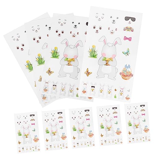 Toyvian 10 Blätter Osteraufkleber Dekoration Nagelaufkleber Partybedarf Aufkleber Für Aufkleber DIY Kaninchen Abziehbilder Zarte DIY Aufkleber Kunststoff Toyvian 10 Blätter Osteraufkleber Dekoration Nagelaufkleber Partybedarf Aufkleber Für Aufkleber DIY Kaninchen Abziehbilder Zarte DIY Aufkleber Kunststoff von Toyvian