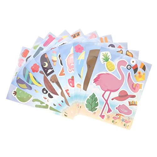 Toyvian Style Decals 10 Blatt Hawaii-Aufkleber-Set Für Scrapbook Tagebuch Und Dekorative Verwendung Zufälliger Stil Toyvian Style Decals 10 Blatt Hawaii-Aufkleber-Set Für Scrapbook Tagebuch Und Dekorative Verwendung Zufälliger Stil von Toyvian