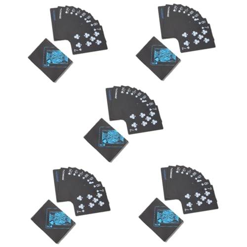 Toyvian 10 Kisten Kartenspielen Campinggeschenke Geschenke für Erwachsene Campingzubehör Tally Spielkarten Pokerspielzeug unterhaltsame Karten empfindlich Schachbrett Kartenhalter von Toyvian