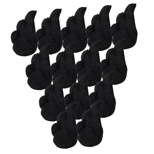 Toyvian Unique for Decor 10 Sets Schwarze Flügel Für Weihnachtsschmuck-Applikationen von Toyvian