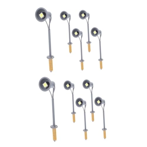 Toyvian 10stücke Miniatur Spotlights Für Modelle Reflexionslampen Für Sandtisch Weißes Licht Maßstab Für Miniaturhäuser Und Modellbau-Dekoration Toyvian 10stücke Miniatur Spotlights Für Modelle Reflexionslampen Für Sandtisch Weißes Licht Maßstab Für Miniaturhäuser Und Modellbau-Dekoration von Toyvian