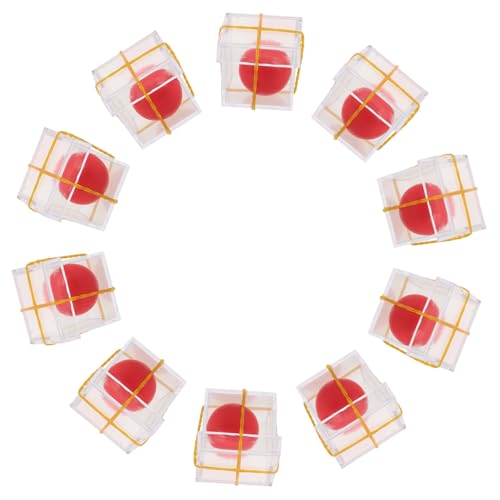 Toyvian 10 Sätze Teiliges Trickset Ball Durchdringt Transparente Box Zauberrequisit für Bühne Party Anfängerfreundlich Kompaktes Design Interaktives Illusionstalent für Veranstaltungen Toyvian 10 Sätze Teiliges Trickset Ball Durchdringt Transparente Box Zauberrequisit für Bühne Party Anfängerfreundlich Kompaktes Design Interaktives Illusionstalent für Veranstaltungen von Toyvian