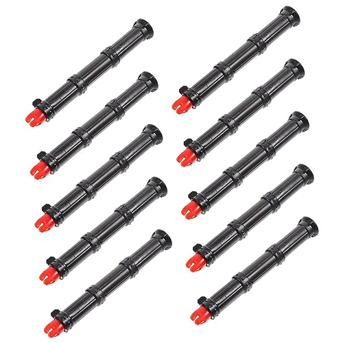 Toyvian 10 Satz Gebläse Spielzeug Jungenspielzeug 5 Jahre Alt Dartwerfer Blasrohr Spielzeug Weihnachtsstrumpffüller Partybevorzugung Für Krachmacher Blasrohrpfeil Modell Plastik Kind Mini von Toyvian