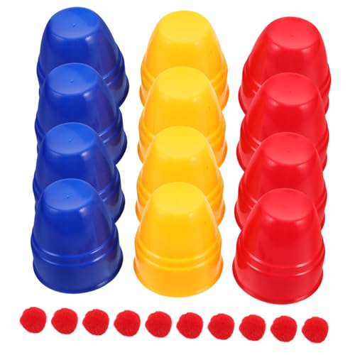 Toyvian 10 Sets Partydekoration Zaubertrickbecher Und Bälle Set – Requisiten Für Anfänger Und Zauberer – Trick Partygeschenk Für Geburtstag Halloween Toyvian 10 Sets Partydekoration Zaubertrickbecher Und Bälle Set – Requisiten Für Anfänger Und Zauberer – Trick Partygeschenk Für Geburtstag Halloween von Toyvian
