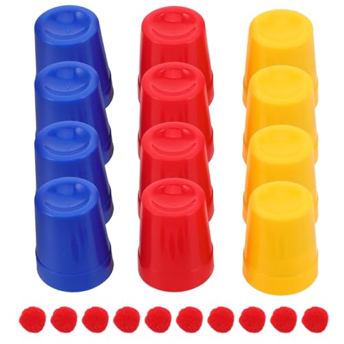 Toyvian 10 Sets Partydekoration Zaubertrickbecher Und Bälle Set – Requisiten Für Anfänger Und Zauberer – Trick Partygeschenk Für Geburtstag Halloween von Toyvian