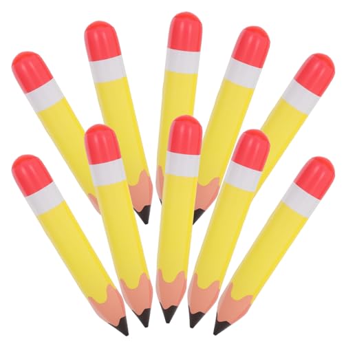 Toyvian 10 Stück Aufblasbarer Bleistift Für Dekorationen Ballon Mädchen Lustig Klein Party Erste Mehrfarbig Hoch Bleistifte Blasendes Bleistiftdekor Bleistiftdekore Pvc Gelb Toyvian 10 Stück Aufblasbarer Bleistift Für Dekorationen Ballon Mädchen Lustig Klein Party Erste Mehrfarbig Hoch Bleistifte Blasendes Bleistiftdekor Bleistiftdekore Pvc Gelb von Toyvian