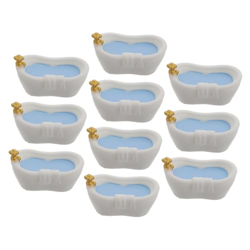 Toyvian Niedliche Miniatur-badewanne Für Puppenhaus 10 Stück Mini-dusche Badewanne Für Puppen Miniatur-Spielzeug Toyvian Niedliche Miniatur-badewanne Für Puppenhaus 10 Stück Mini-dusche Badewanne Für Puppen Miniatur-Spielzeug von Toyvian