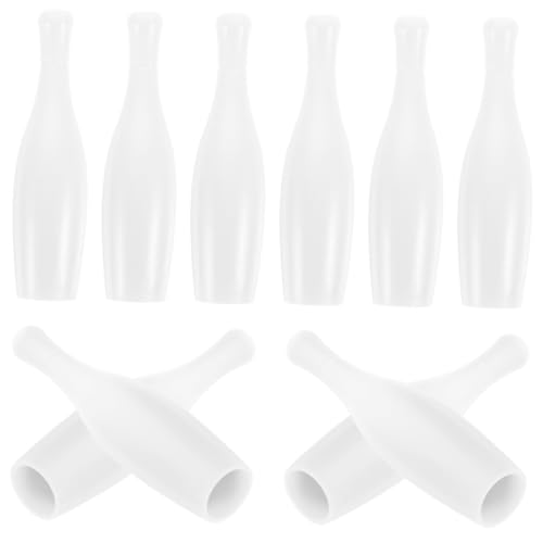 Toyvian 10 Stück Bowlingkugel Pool Bowling Gadgets Riesige Aufblasartikel Wasserspiele Für Tisch Bowling Sportspiel Kinderspielzeug Tisch Curling Spiel Outdoor Die von Toyvian