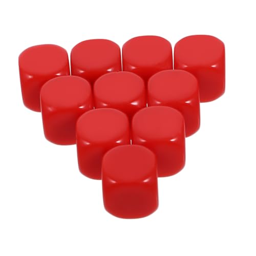 Toyvian 10 Stück DIY -würfelspielzeug Würfelzähler Spielzubehör Kleine Leere Würfel Zählt Würfel Hoch Unvollendete Würfel Geschichte Würfel DIY Zubehör Rot Acryl Toyvian 10 Stück DIY -würfelspielzeug Würfelzähler Spielzubehör Kleine Leere Würfel Zählt Würfel Hoch Unvollendete Würfel Geschichte Würfel DIY Zubehör Rot Acryl von Toyvian