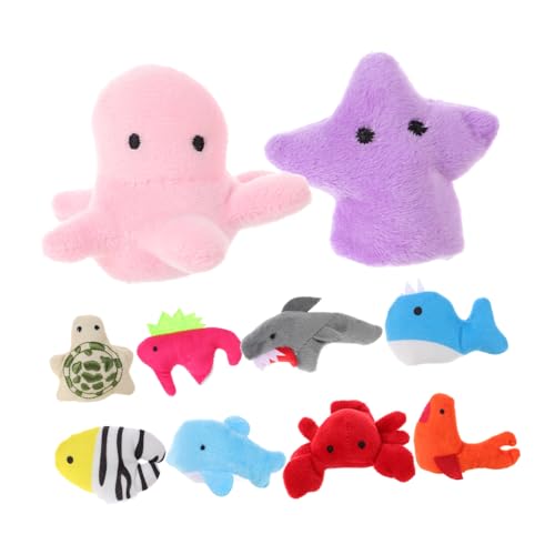 Toyvian 10 Stück Dehnbare Fingerpuppen Eltern- - Fingerpuppen in Meerestierform Tierische Fingerpuppe Fingerpuppen Tiere Geschichtenerzählende Fingerpuppen Plüsch Toyvian 10 Stück Dehnbare Fingerpuppen Eltern- - Fingerpuppen in Meerestierform Tierische Fingerpuppe Fingerpuppen Tiere Geschichtenerzählende Fingerpuppen Plüsch von Toyvian