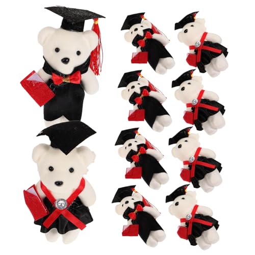 Toyvian 10 Stück Dr. Bärenpuppe Graduierte Bärenpuppe Dekorative Bärenzubehör Bären Mit Abschlussmotiv Abschlussblumenbär Tragen Blumenstrauß DIY Ornamente Abschluss Bär Bärenpuppen Schaum Toyvian 10 Stück Dr. Bärenpuppe Graduierte Bärenpuppe Dekorative Bärenzubehör Bären Mit Abschlussmotiv Abschlussblumenbär Tragen Blumenstrauß DIY Ornamente Abschluss Bär Bärenpuppen Schaum von Toyvian