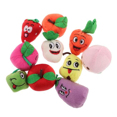 Toyvian 10 Stück Fingerpuppenspielzeug Süße Fingerpuppen Zum Geschichten Erzählen Eltern- - Hand-fingerpuppen- Fingerspielzeug Für Fingerpuppen Baumwolle von Toyvian
