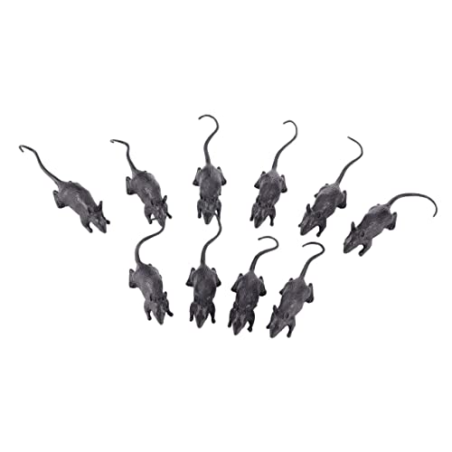 Toyvian 10 Stück Halloween-Simulationsmaus gefälscht Streich Ratte Trick Halloween Costume Halloween Kleidung Halloween Decor Party Halloween Simulation dcoer Black Toyvian 10 Stück Halloween-Simulationsmaus gefälscht Streich Ratte Trick Halloween Costume Halloween Kleidung Halloween Decor Party Halloween Simulation dcoer Black von Toyvian