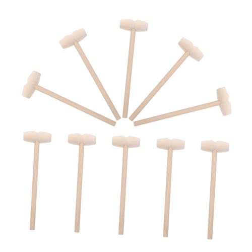 Toyvian 10 Stück Hammerspielzeug Holzhammer Kleines Konstruktionswerkzeug Kinderhammer Mini Hammer Winzige Funktionshämmer Hämmerspielzeug Spielhammer Blöcke Bauhammer Khaki Toyvian 10 Stück Hammerspielzeug Holzhammer Kleines Konstruktionswerkzeug Kinderhammer Mini Hammer Winzige Funktionshämmer Hämmerspielzeug Spielhammer Blöcke Bauhammer Khaki von Toyvian