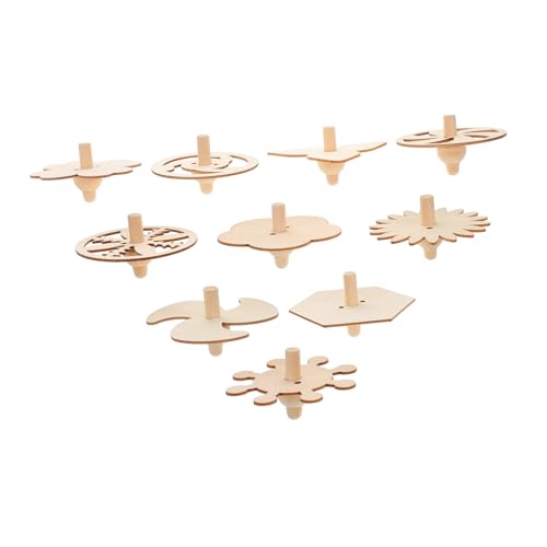 Toyvian 10 Stück Hölzerner Kreisel Gyroskop DIY Unfertige Oberteile Spinnenspielzeug Kleine Kreiselspielzeuge -spinnspielzeug Kreisel Kleinkindspielzeug Holz Toyvian 10 Stück Hölzerner Kreisel Gyroskop DIY Unfertige Oberteile Spinnenspielzeug Kleine Kreiselspielzeuge -spinnspielzeug Kreisel Kleinkindspielzeug Holz von Toyvian