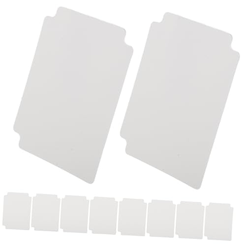 Toyvian 10 Stück Kartenbox Teiler Sport Handel Gruß Separator Spiel hohe Kartenteiler Schaumstoffteiler für Sammelkarten Sammelkartenteiler aus Schwamm MTG-Zubehör pp Weiß Toyvian 10 Stück Kartenbox Teiler Sport Handel Gruß Separator Spiel hohe Kartenteiler Schaumstoffteiler für Sammelkarten Sammelkartenteiler aus Schwamm MTG-Zubehör pp Weiß von Toyvian