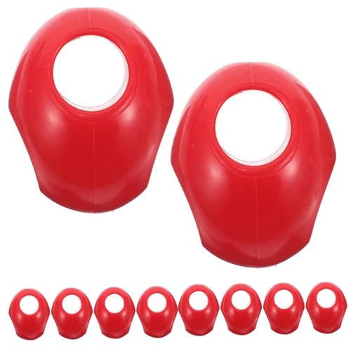 Toyvian 10 Stück Kletternetz-seilschnalle Für Spielhaus Zubehör Für Spielplatzzubehör Spielplatzgriffe Zubehör Für Kinderspielhaus Universeller Kugelknopf Plastik Rot Toyvian 10 Stück Kletternetz-seilschnalle Für Spielhaus Zubehör Für Spielplatzzubehör Spielplatzgriffe Zubehör Für Kinderspielhaus Universeller Kugelknopf Plastik Rot von Toyvian