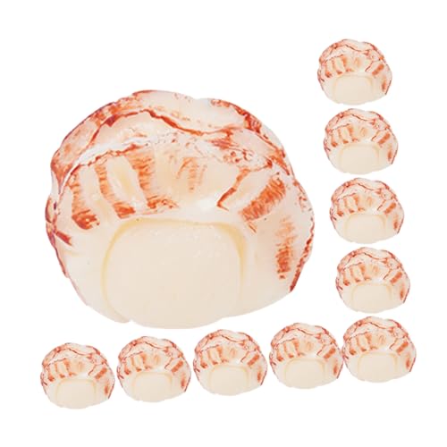 Toyvian 10 Stück Künstliches Muschelfleisch für Rollenspiel Küche DIY Bastelideen Kreatives für Jungen und Mädchen Toyvian 10 Stück Künstliches Muschelfleisch für Rollenspiel Küche DIY Bastelideen Kreatives für Jungen und Mädchen von Toyvian