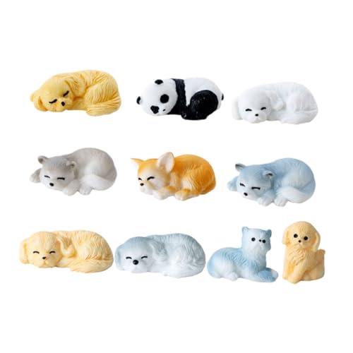 Toyvian 10 Stück Lifelike Puppy Resin Figuren für DIY Bonsai Tischdeko Garten und Landschaftsdekoration Charmante Accessoires für Toyvian 10 Stück Lifelike Puppy Resin Figuren für DIY Bonsai Tischdeko Garten und Landschaftsdekoration Charmante Accessoires für von Toyvian