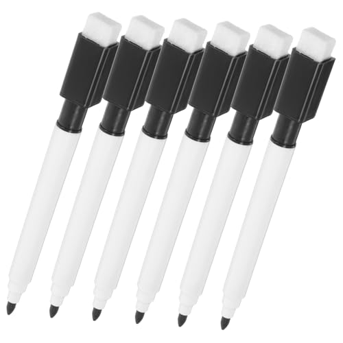 Toyvian 10 Stück Magnetische, trocken abwischbare Listentafel Bleistift nachfüllen Pinsel streichen lackierpinsel Trocken abwischbare Stifte für Whiteboards Whiteboard-Markerstifte Plastik von Toyvian