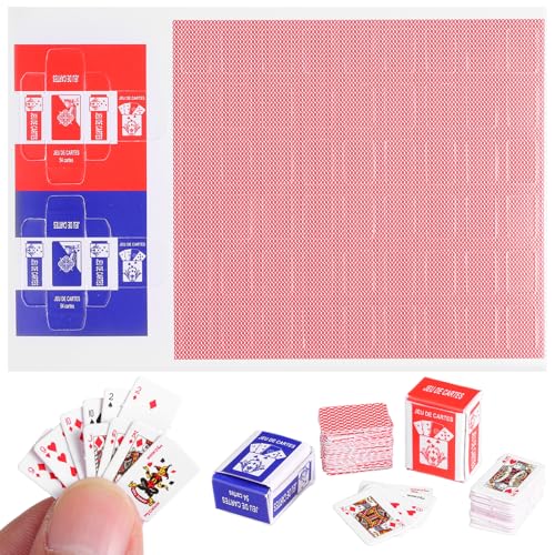 Toyvian 10 Stück Mini-Pokerkartenspiel: 1 X 1 5 cm Kleine Parodie Partygeschenk Puppenhaus-Dekoration Toyvian 10 Stück Mini-Pokerkartenspiel: 1 X 1 5 cm Kleine Parodie Partygeschenk Puppenhaus-Dekoration von Toyvian