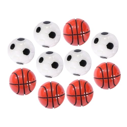 Toyvian 10 Stück Miniatur-sportbälle, Mini-fußball, Basketball-Modelle, Bonsai-DIY-sportbälle Toyvian 10 Stück Miniatur-sportbälle, Mini-fußball, Basketball-Modelle, Bonsai-DIY-sportbälle von Toyvian