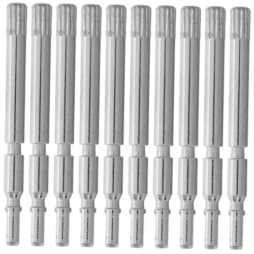 Toyvian Plattenspieler-lautsprecherwellen 10 Stück P-09 Spieluhr-uhrwerkteile - Eisen-antriebswellen Toyvian Plattenspieler-lautsprecherwellen 10 Stück P-09 Spieluhr-uhrwerkteile - Eisen-antriebswellen von Toyvian