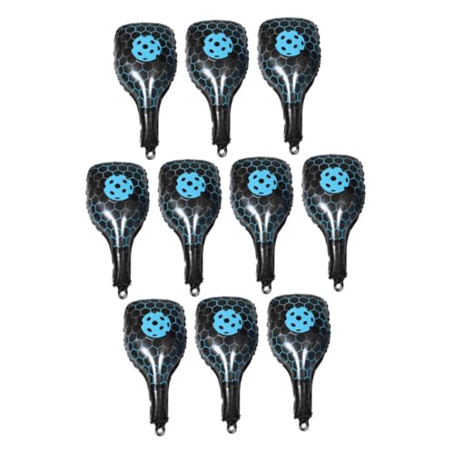 Toyvian 10 Stück Pickle Rackets Ballons Folienballons für Sport Mottopartys Geburtstagsfeiern Kinderfeste Blau Deko für Männer Frauen Toyvian 10 Stück Pickle Rackets Ballons Folienballons für Sport Mottopartys Geburtstagsfeiern Kinderfeste Blau Deko für Männer Frauen von Toyvian