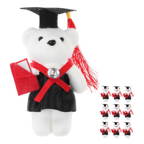 Toyvian 10 Stück Plüschbären Zum Schulabschluss Süße Doktorbär Puppen Für Die Schulabschlusssaison Abschlussgeschenke Für Kindergarten Highschool College Und Toyvian 10 Stück Plüschbären Zum Schulabschluss Süße Doktorbär Puppen Für Die Schulabschlusssaison Abschlussgeschenke Für Kindergarten Highschool College Und von Toyvian