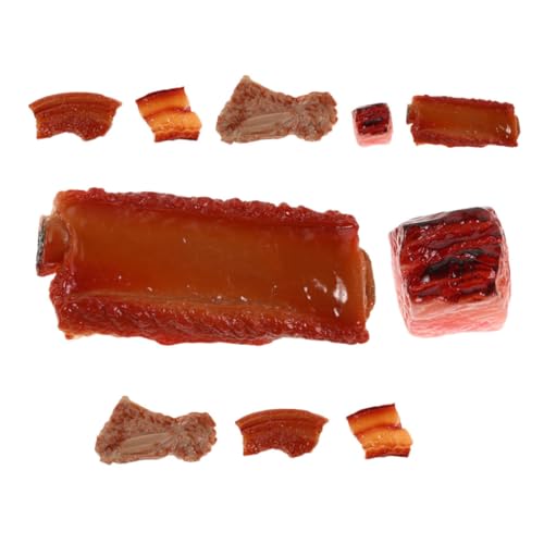 Toyvian Simulierte Rippchen-spielzeuge 10 Stück – Heimdekoration Grill-Restaurant-zubehör Plastik-schweinerippchen-simulationslebensmittel Toyvian Simulierte Rippchen-spielzeuge 10 Stück – Heimdekoration Grill-Restaurant-zubehör Plastik-schweinerippchen-simulationslebensmittel von Toyvian