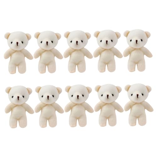 Toyvian 10 Stück Süße Weiche Mini für Diy Schlüsselanhänger Hochzeitsdeko und Kuscheltier für Kreative Projekte Toyvian 10 Stück Süße Weiche Mini für Diy Schlüsselanhänger Hochzeitsdeko und Kuscheltier für Kreative Projekte von Toyvian
